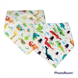 🦄Adorable Baby Bibs 💙 100% Cotton